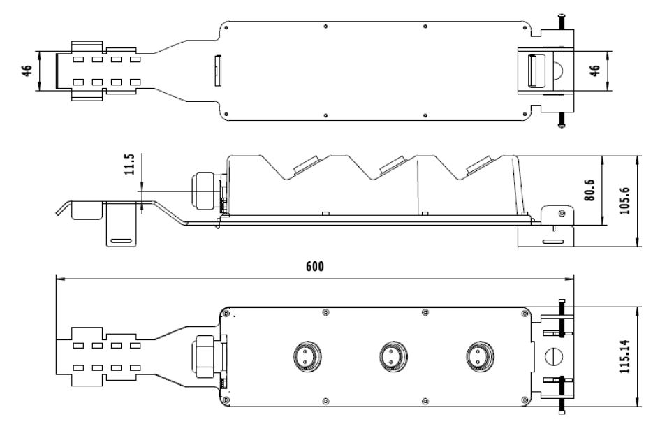 Compact Distributor Dimensions